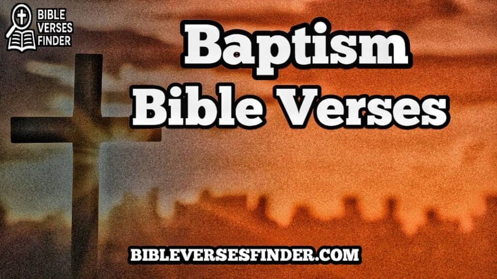 Baptism Bible Verses