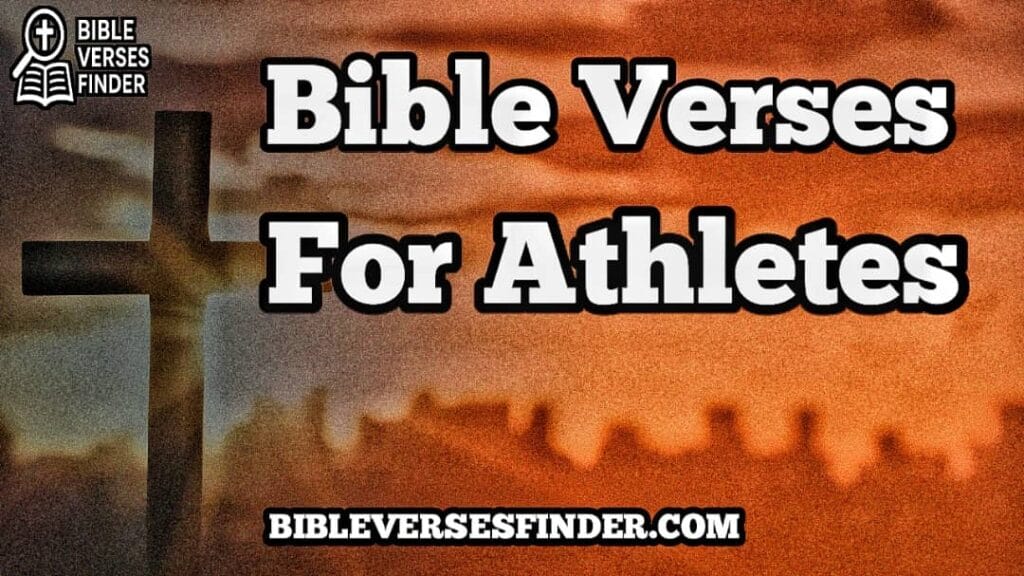 Bible Verse For Athletes
