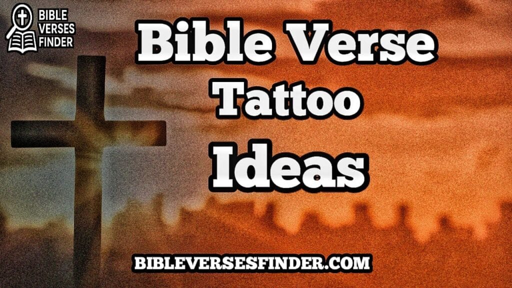 Bible Verse Tattoo Ideas