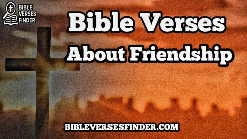 Bible Verse About Friendship