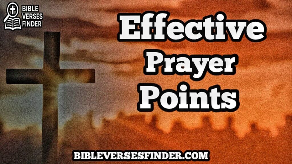 Effective Prayer Points