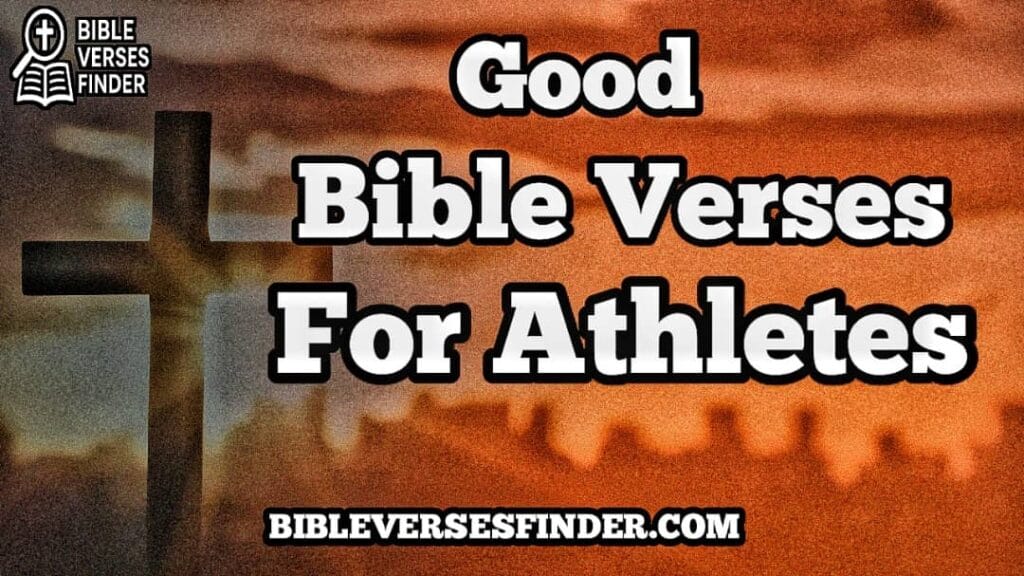 Good Bible Verses For Athletes