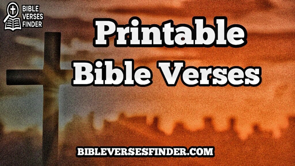 Printable Bible Verses