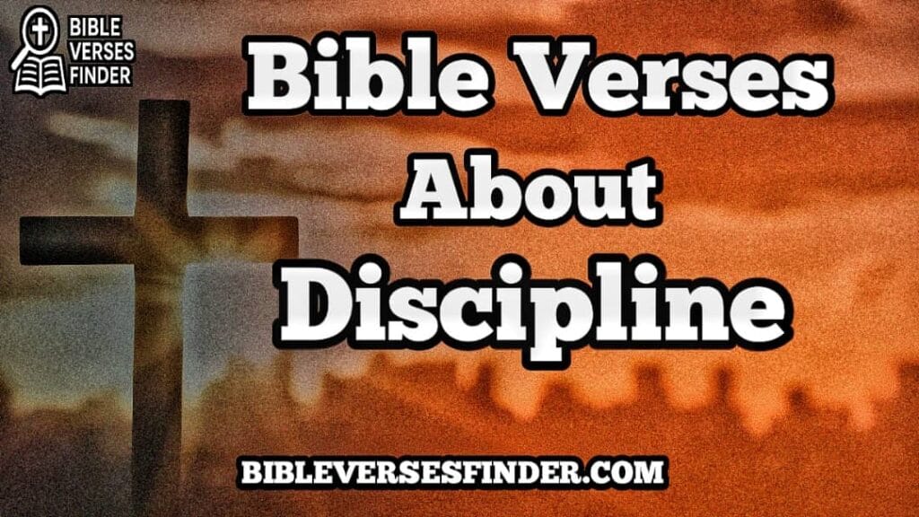 Bible Verse About Discipline