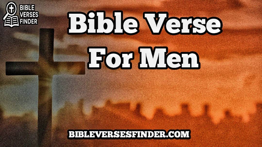 Bible Verse For Men