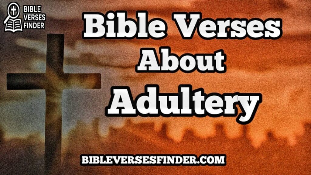 Bible Verses About Adultery