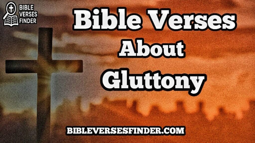 Bible Verses About Gluttony