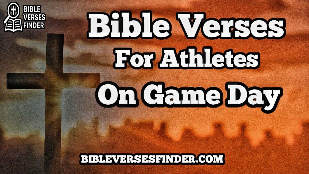 Bible Verses For Athletes On Game Day