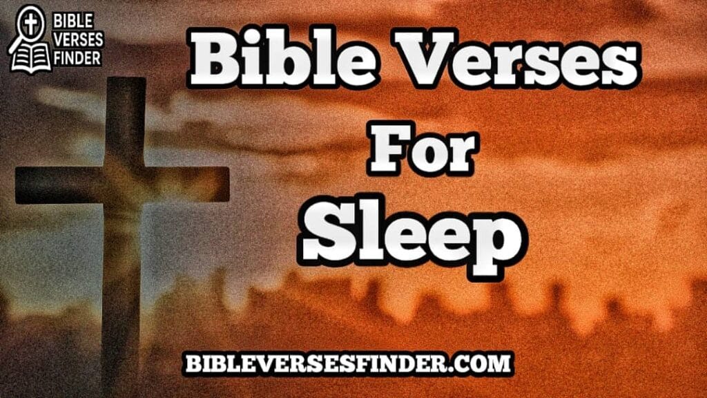 Bible Verses For Sleep