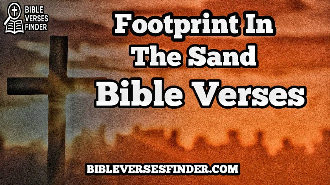 Footprints In The Sand Bible Verse
