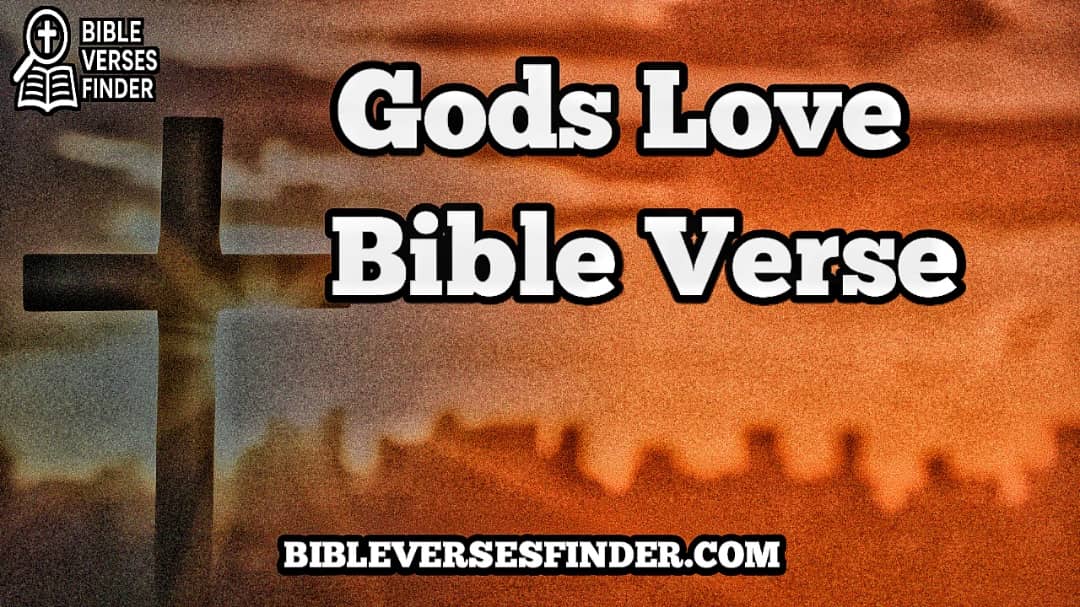 God's Love Bible Verse