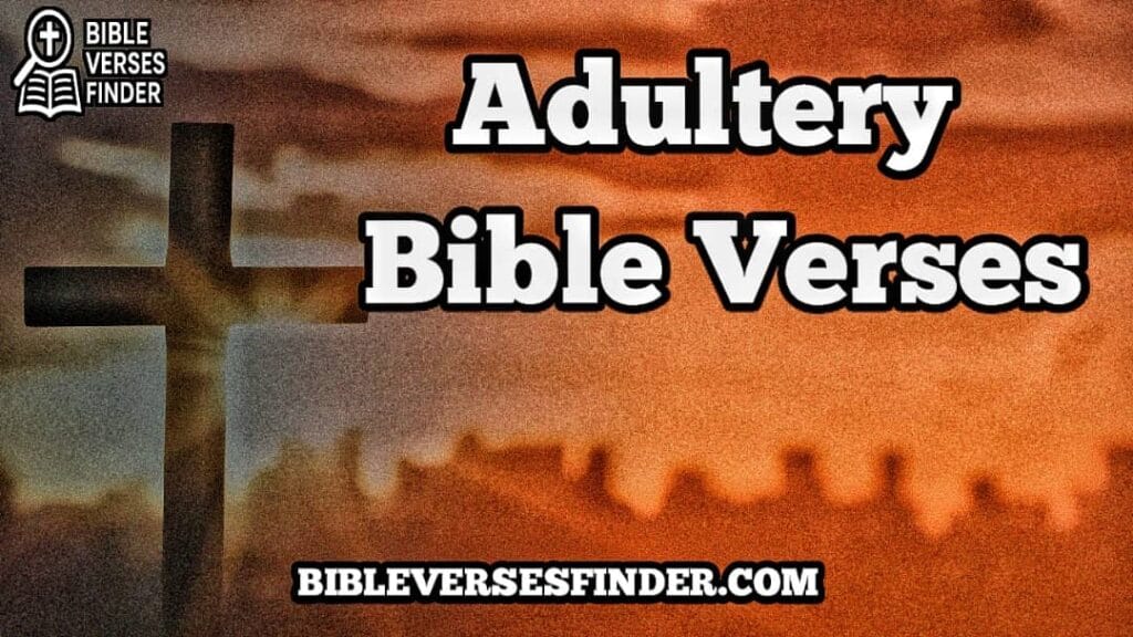 Adultery Bible Verse