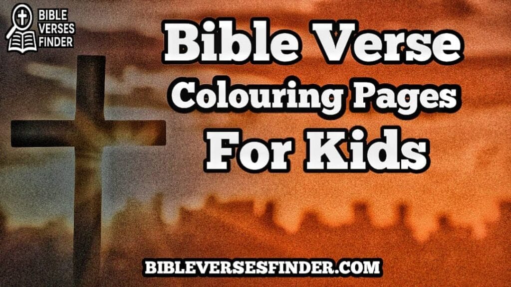 Bible Verse Coloring Pages For Kids