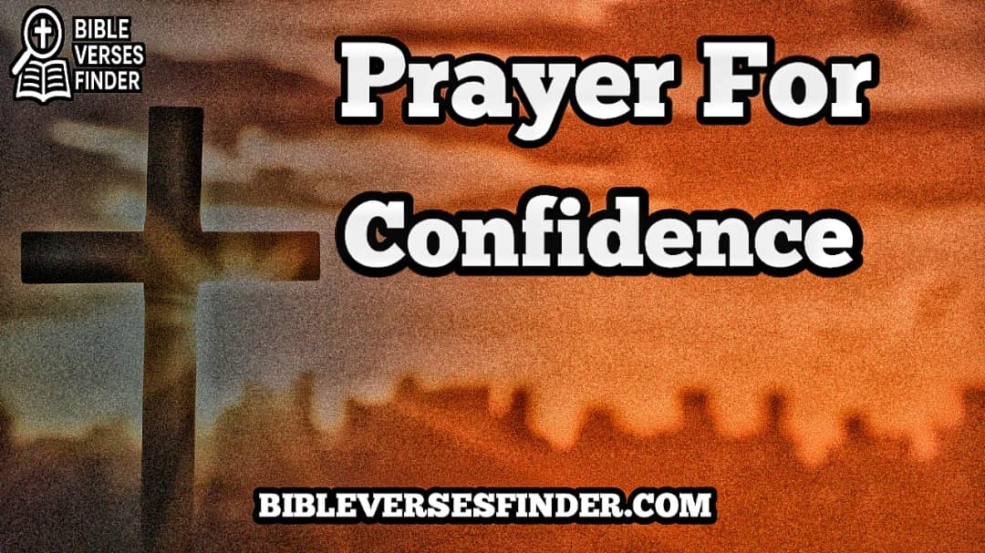 Prayer For Confidence