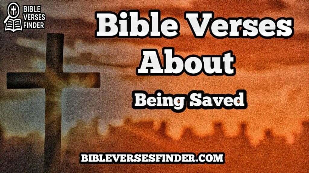 Bible Verses About Being Saved