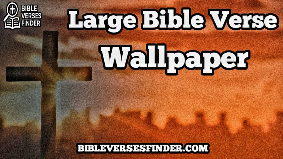 Large Bible Verse Wall Art