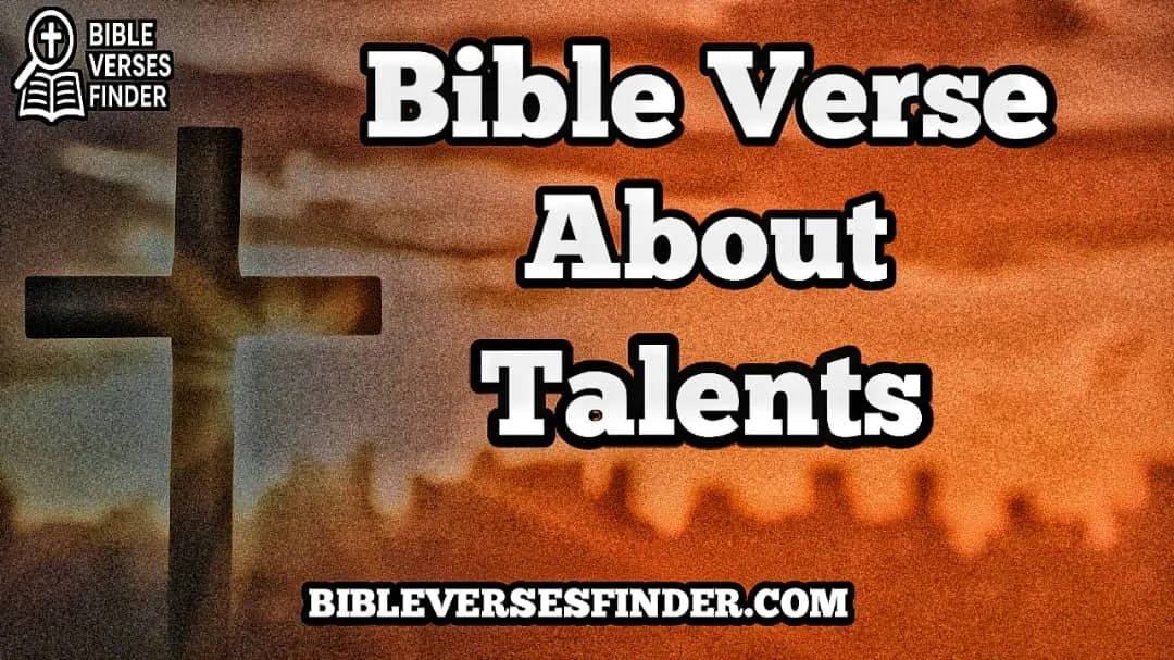 Bible Verse About Talents