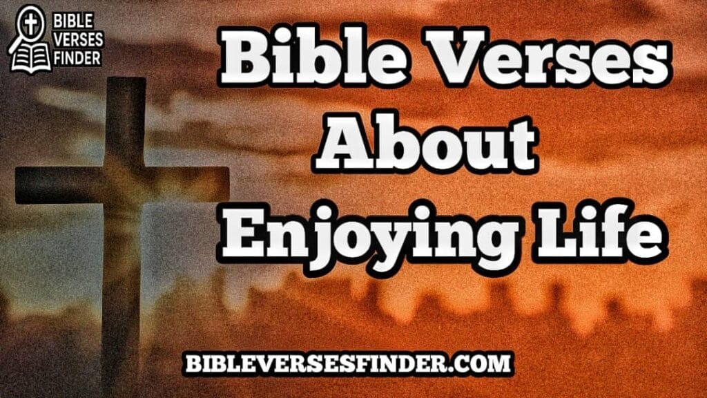 Bible Verses About Enjoying Life