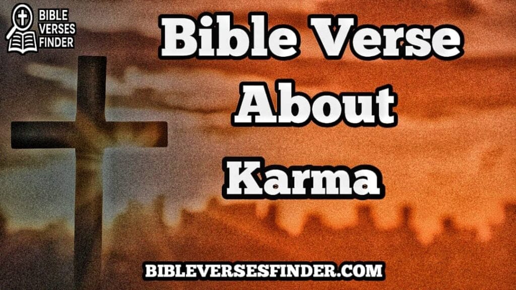 Bible Verses About Karma