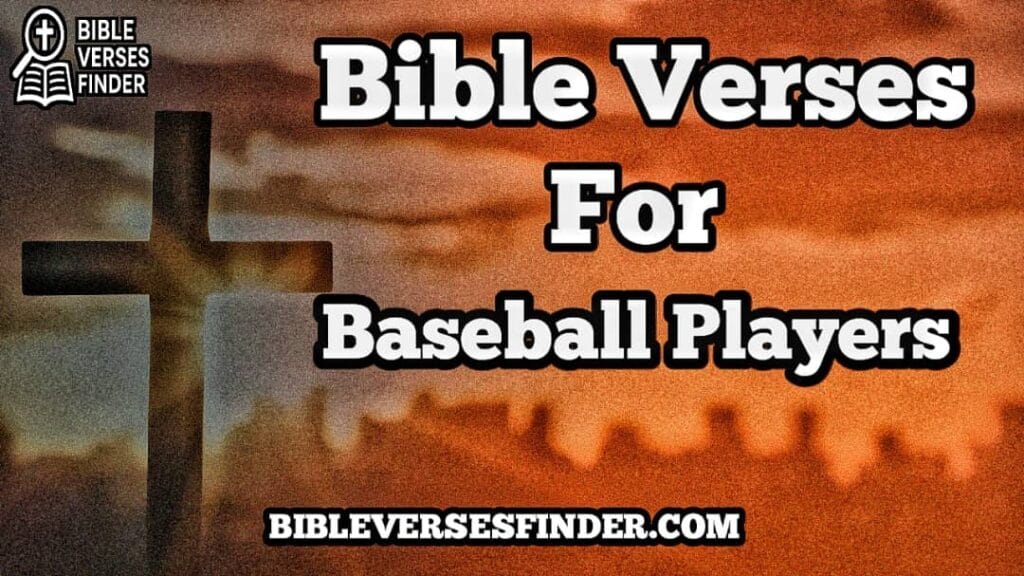 Bible Verses For Baseball