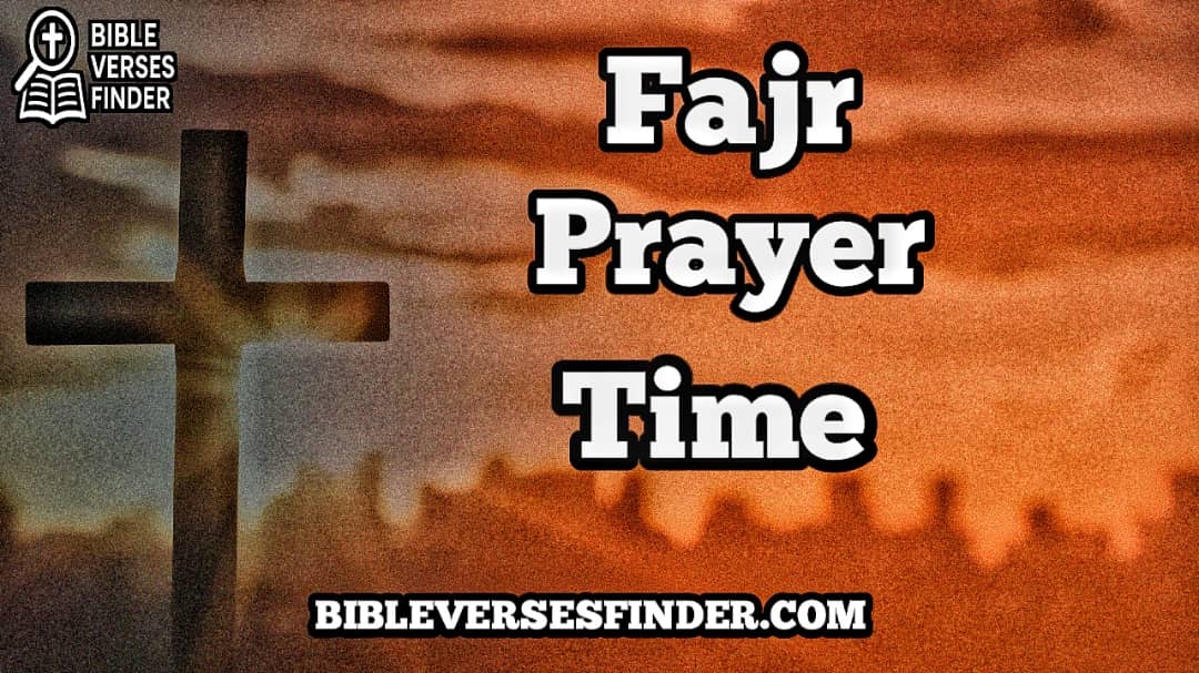Fajr Prayer Time