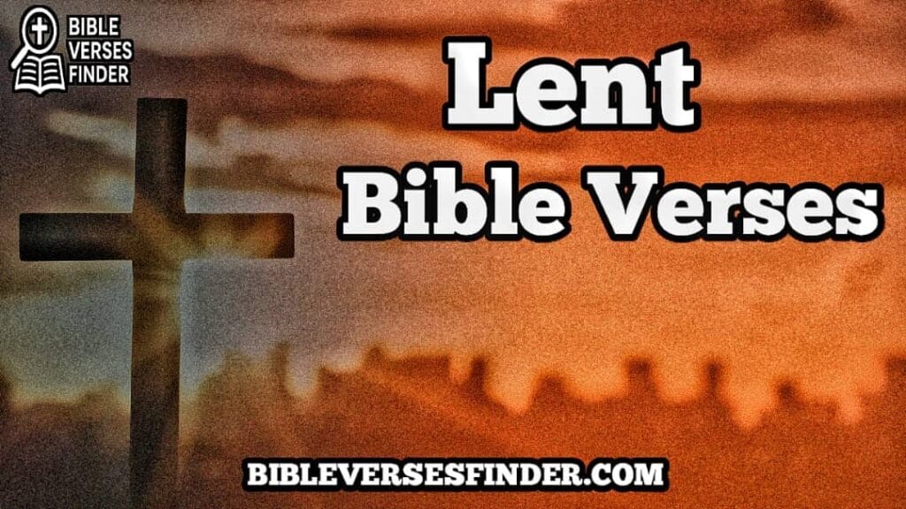 Lent Bible Verses
