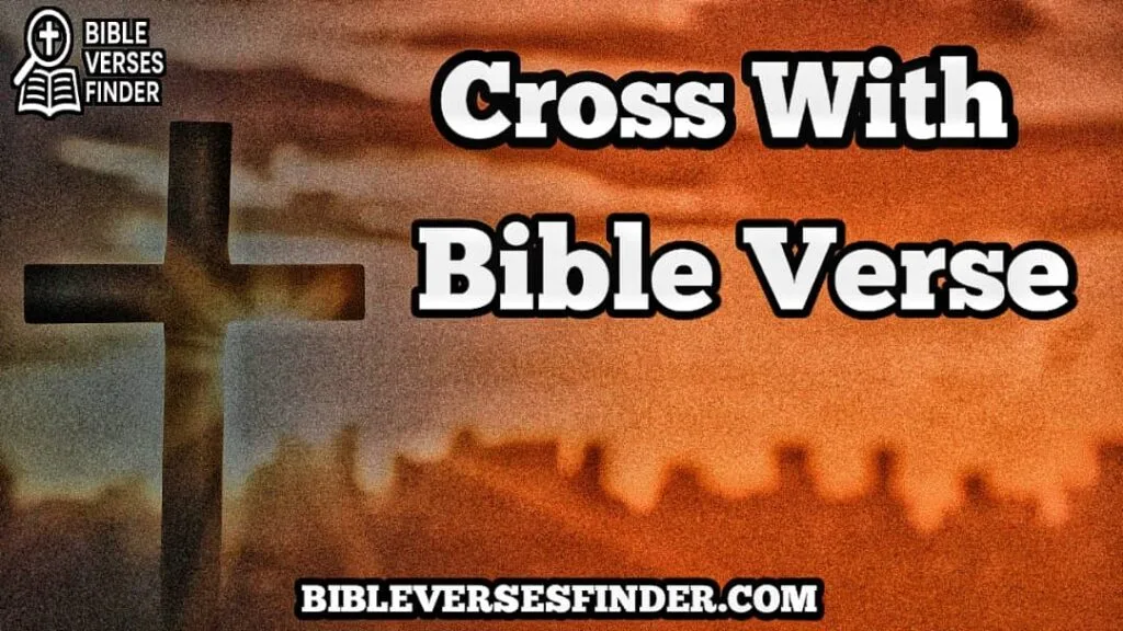 Cross With Bible Verse