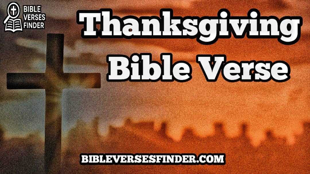 Thanksgiving Bible Verse 