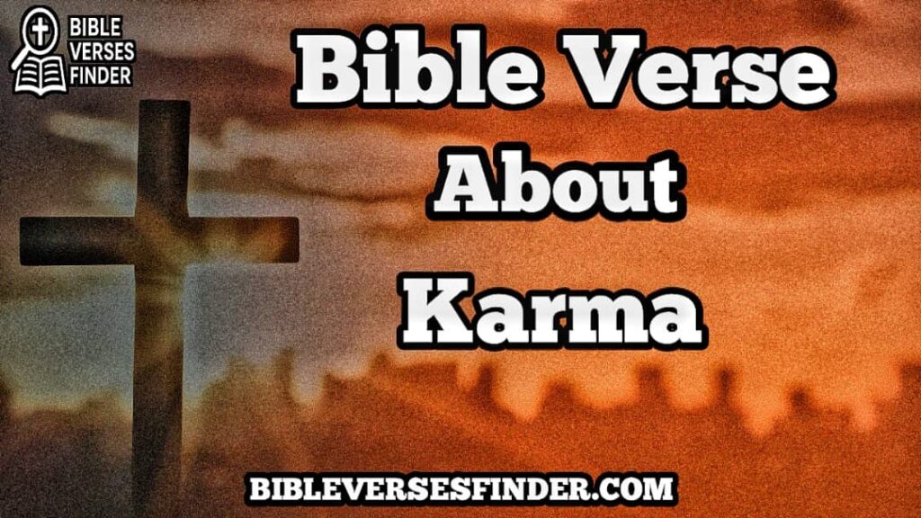 Bible Verse About Karma