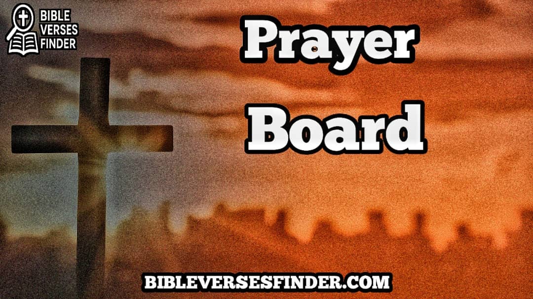 Prayer Board