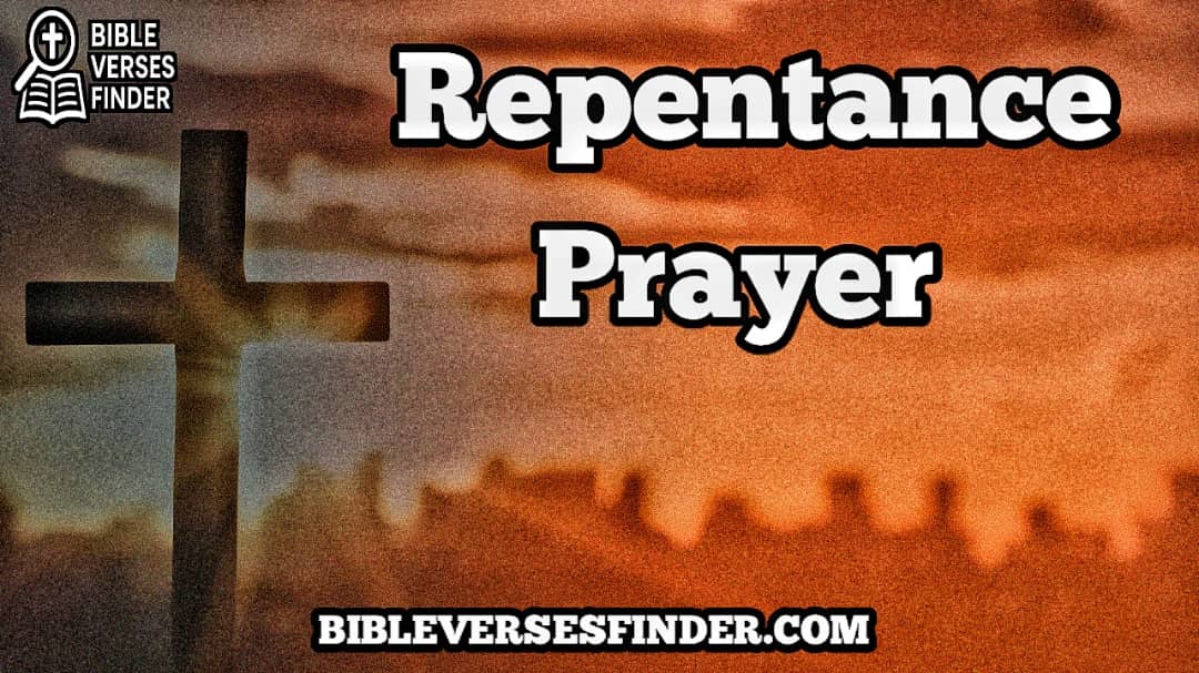Repentance Prayer